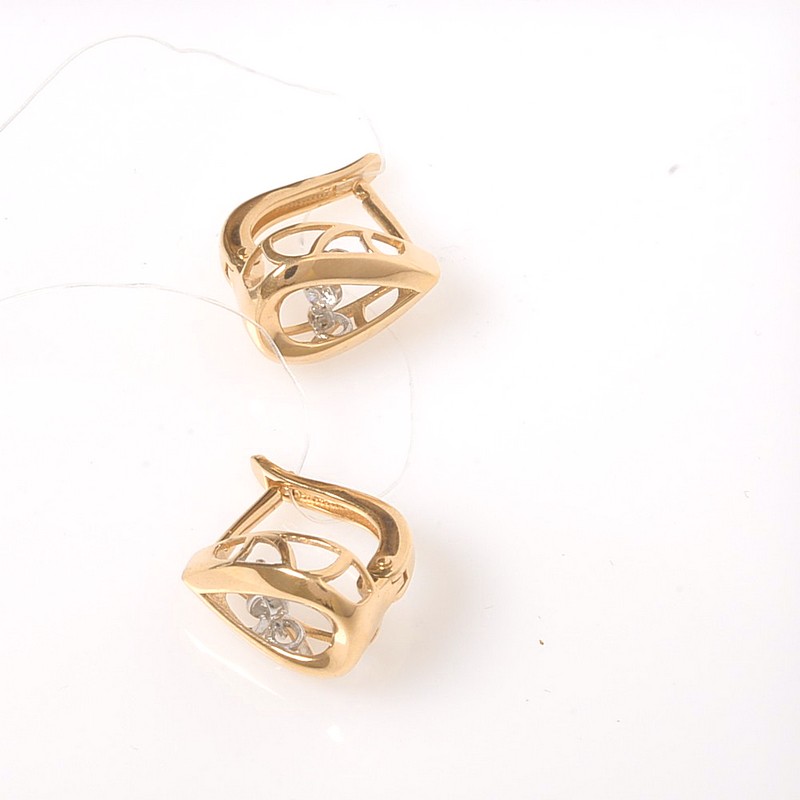 Серьги 02-2253 (Au 585)