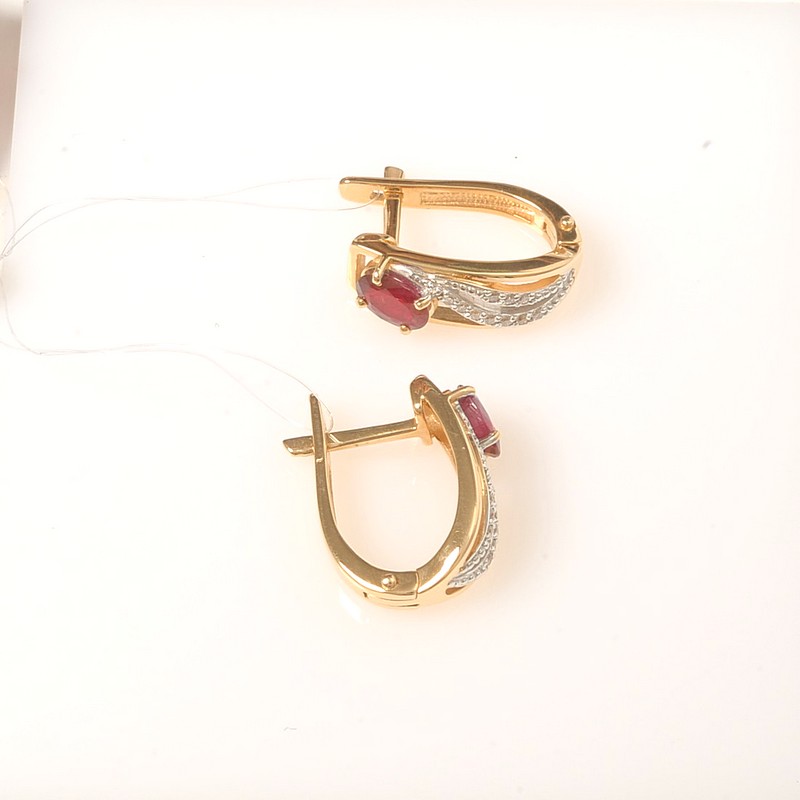 Серьги 4020750 (Au 585)