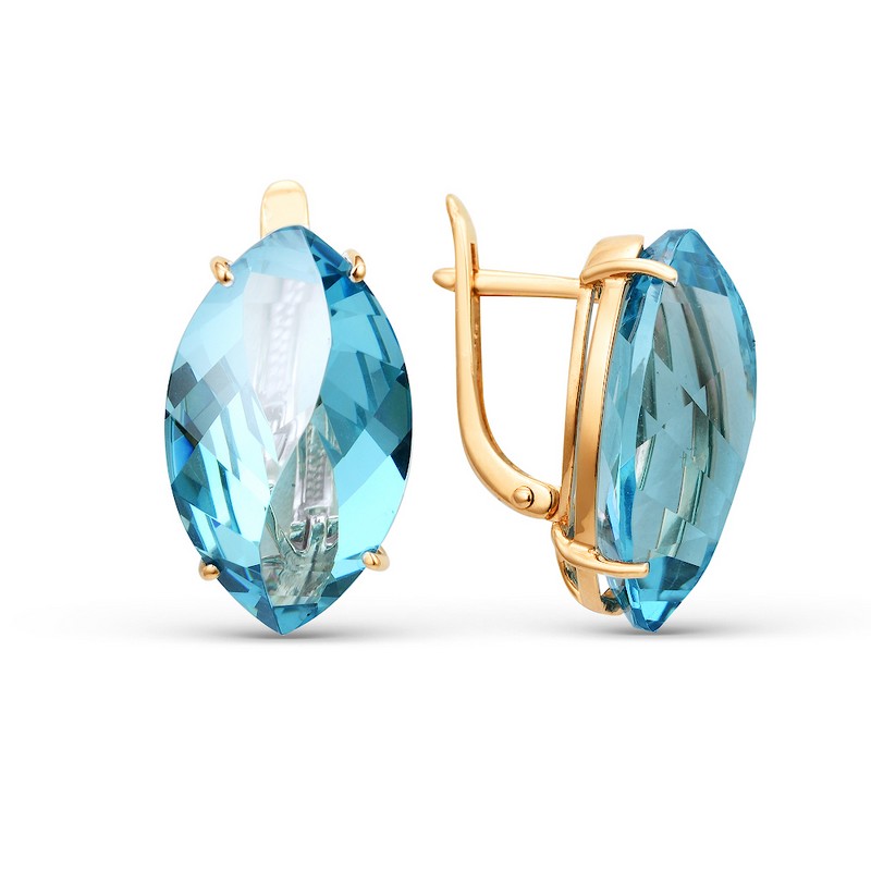 Серьги 21802219 (Au 585)