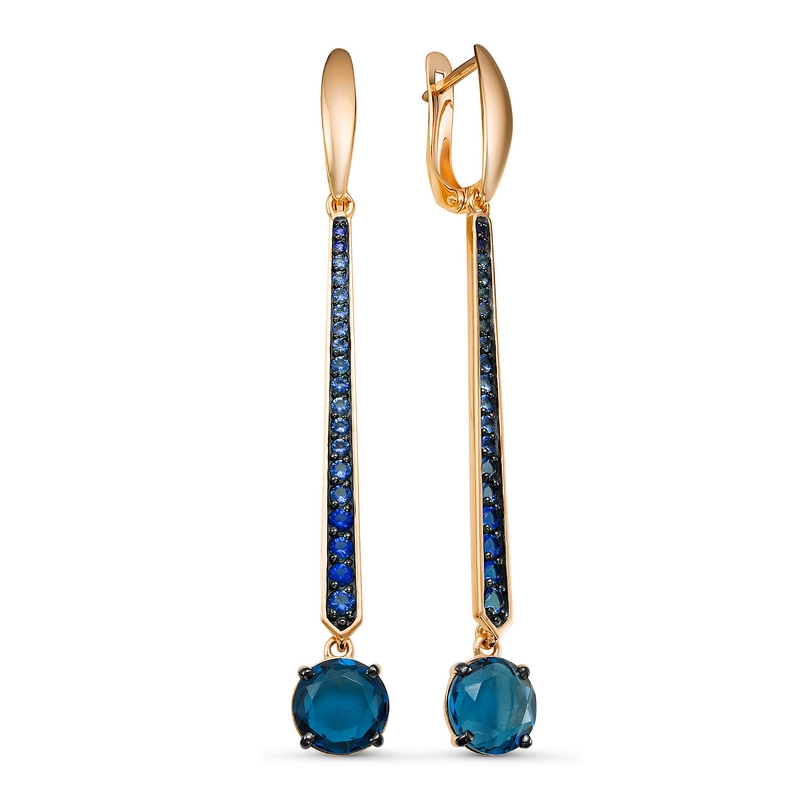 Серьги 324645 (Au 585)