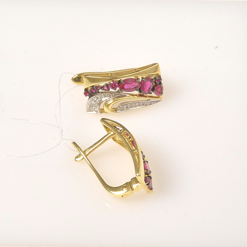 Серьги 4021102 (Au 585)