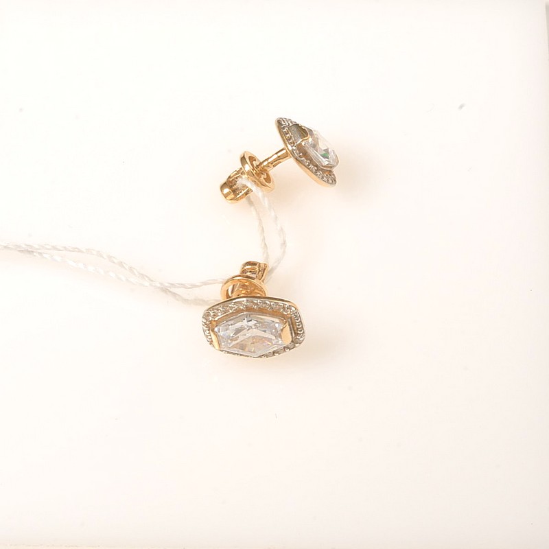 Серьги 053337 (Au 585)