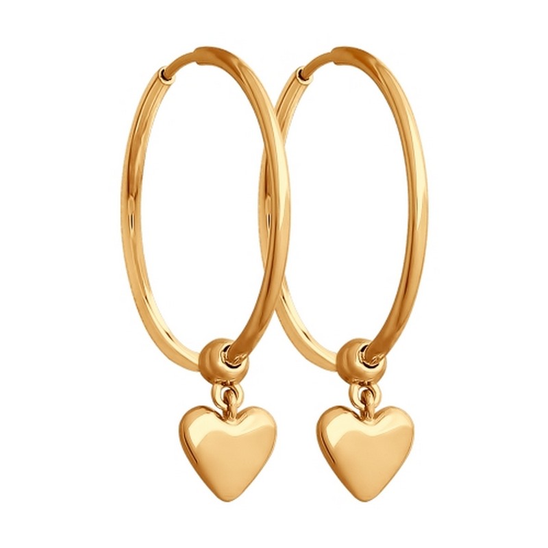 Серьги 028023 (Au 585)