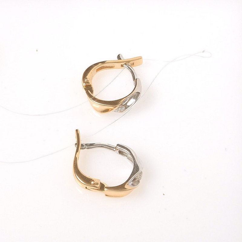 Серьги 1021010 (Au 585)