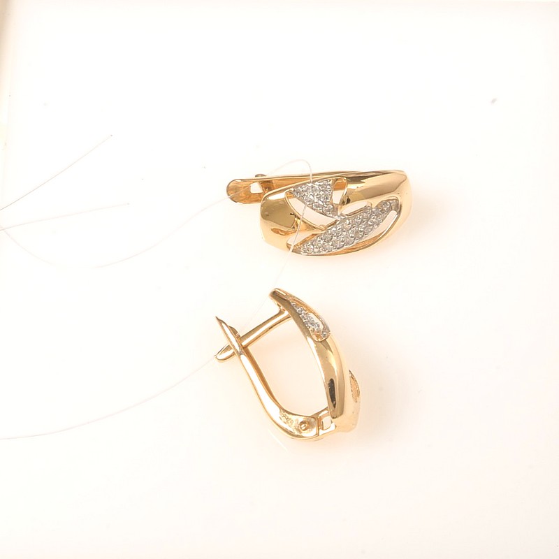 Серьги кл2869а (Au 585)