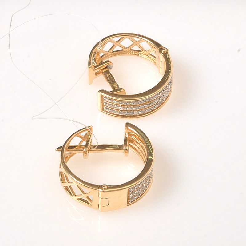 Серьги 1020572 (Au 585)