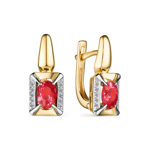 Серьги 23933-103 (Au 585)