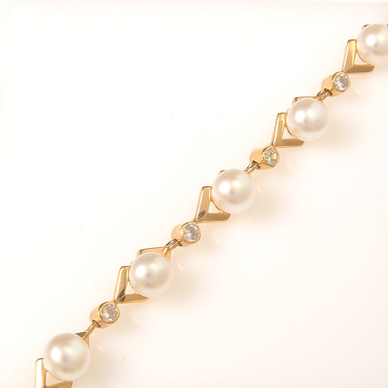 Браслет 5551342 жемчуг (Au 585)