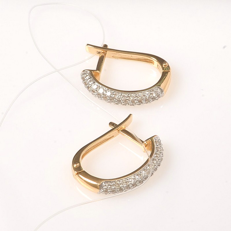 Серьги 1020350 (Au 585)