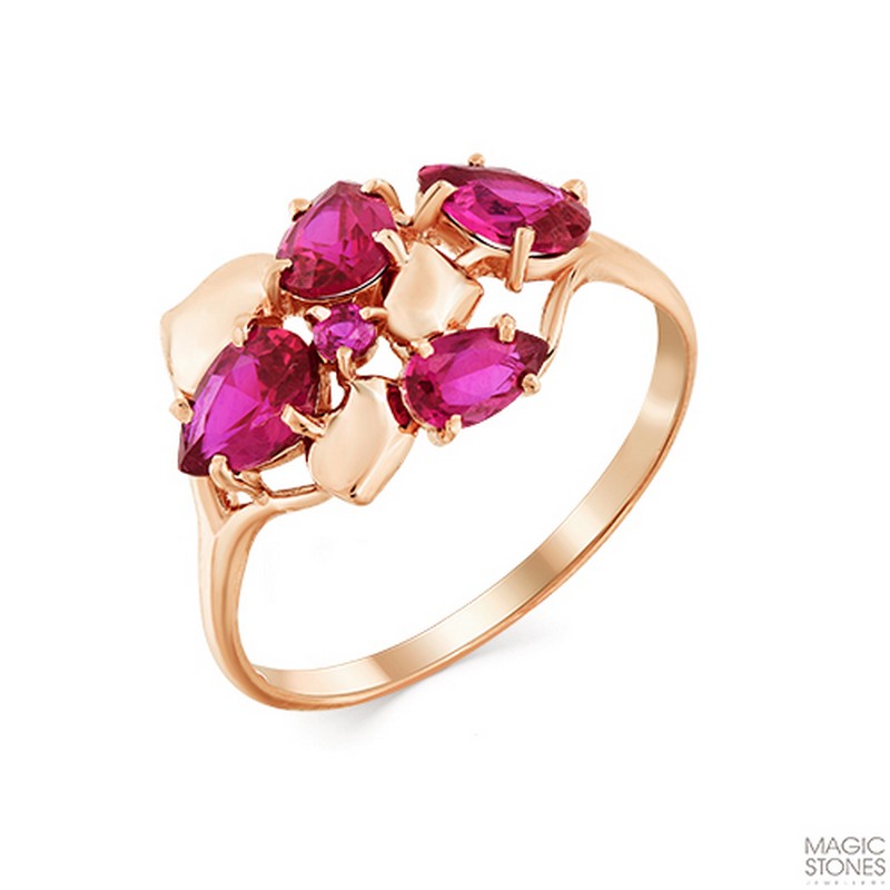 Кольцо 01-2-628-0900-010 (Au 585)