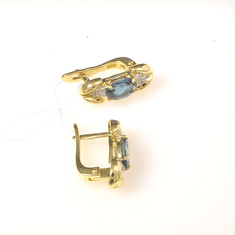 Серьги кл2715а-28 (Au 585)